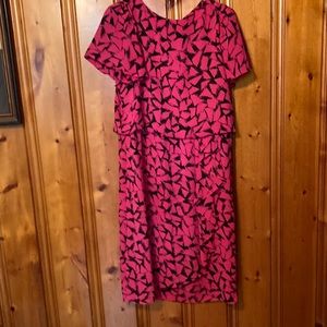 Size 14 Women’s J.B.TOO Dress Asymmetrical at bottom